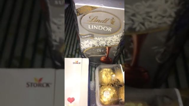 favorite sweet chocolates 🍫#hersheys #ferrero #lindor #merci #rittersport