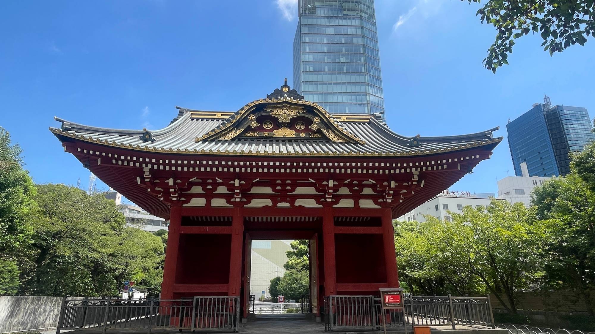 Башня «Токио Тауэр» и буддийский храм Дзодзёдзи (2024). Tokyo Tower, Zojoji Temple.