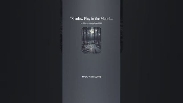 Lo-fi. Shadow Play in the Moonlight