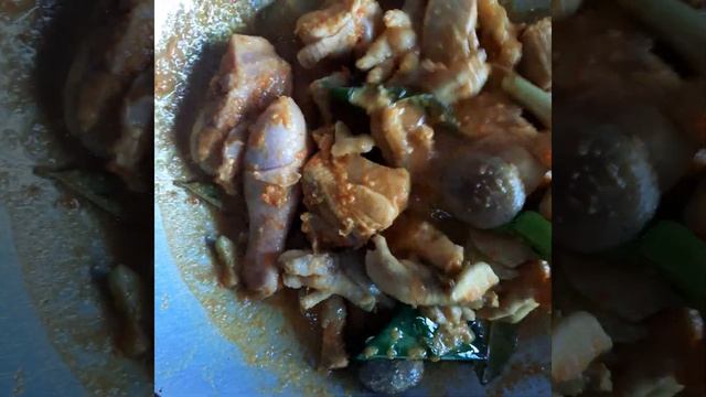 masak kalio ayam jengkol kaki ayam sedap