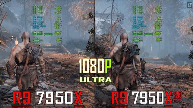 RYZEN 9 7950X vs RYZEN 9 7950X3D // PC GAMES BENCHMARK TEST ||