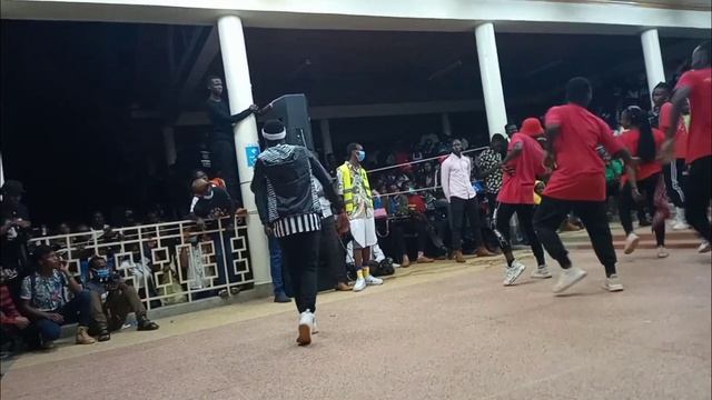Exray ,Tommy T live performance at Chuka university