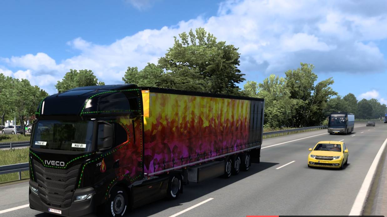 EURO TRUCK SIMULATOR @ Из АНГЛИИ В ЭСТОНИЮ 2300км