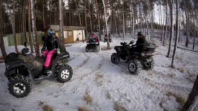 Взрываем снежную целину