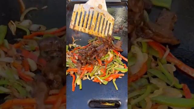 Delicious Steak fajitas quesadilla 🥪👍👍👌 #trending #youtubeshorts #viral #kochen #youtube #shorts