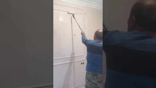 Малярные работы! Окраска стен при помощи валика! Рамки , молдинги, стильный интерьер!