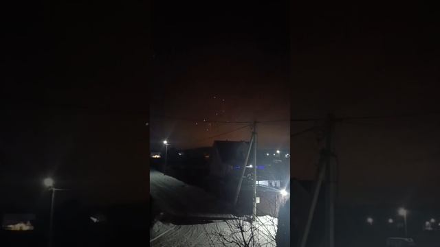 Рождественский салют !!! 🎆🎇🌠🎄
