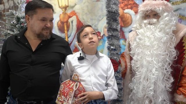 Волшебный Снеговик исполнил мечту мальчика из Златоуста
