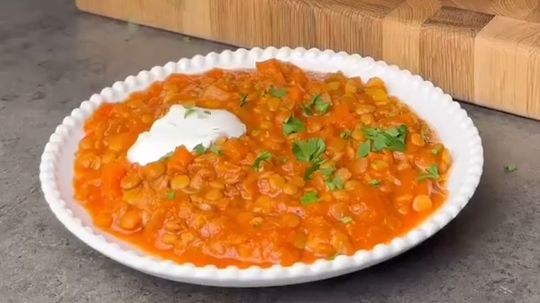 Чечевица по-турецки...🍛😋 Рецепт в описании ✍️