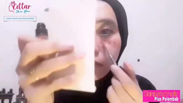 Tutorial penggunaan skincare & lipmatte Cettar 😍