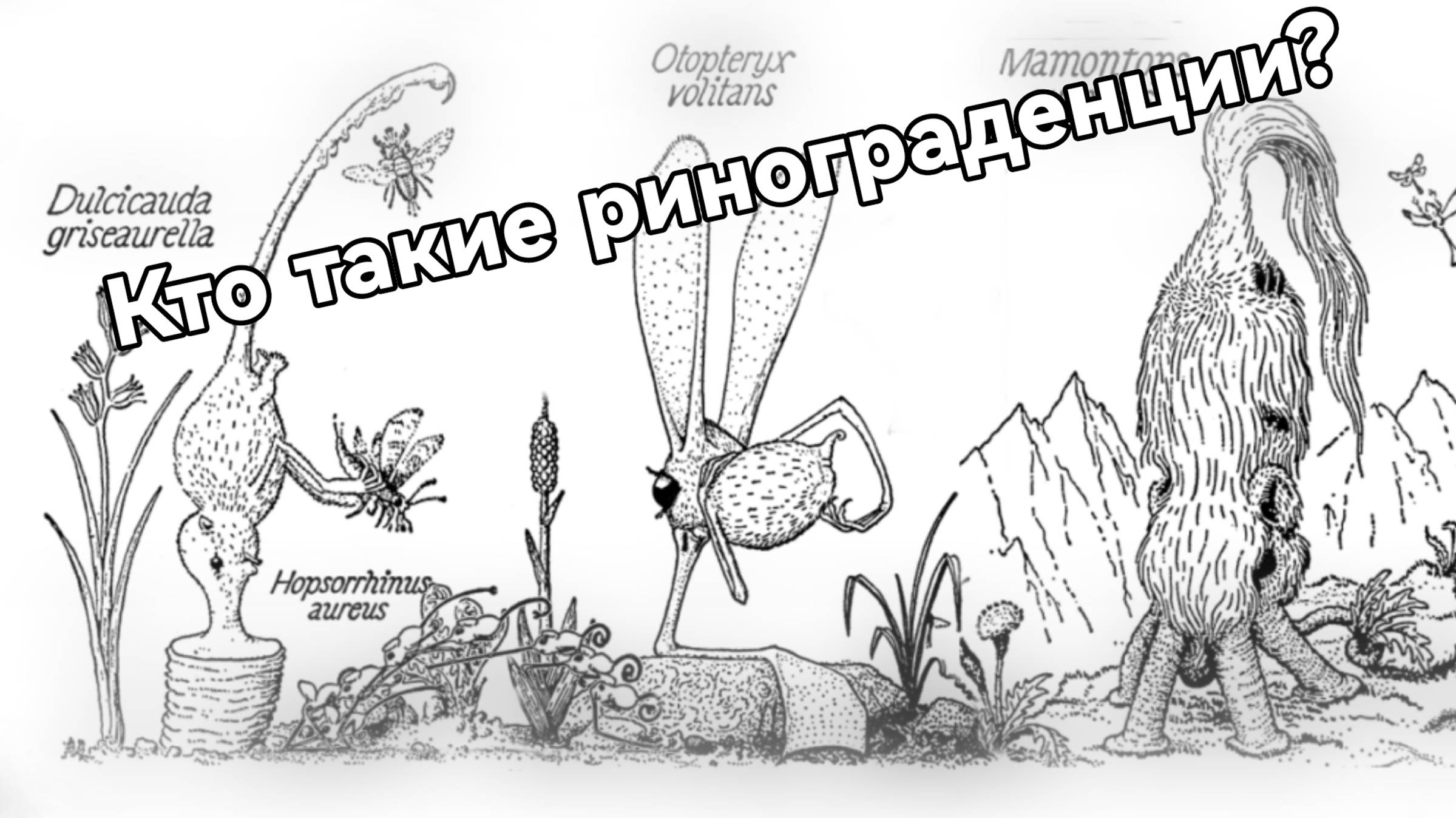 Кто такие ринограденции? Что у них с носами? Часть 1 | Спекулятивная биология