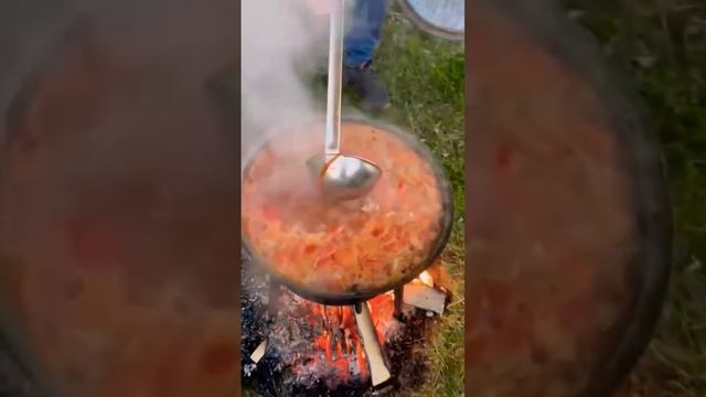 Варим хашламу! Сабан Туй 2023. Татарские Карамалы. #like #life #cooking #tasty #shorts #сабантуй