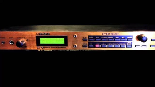 Test Boss GX 700 Clean sound