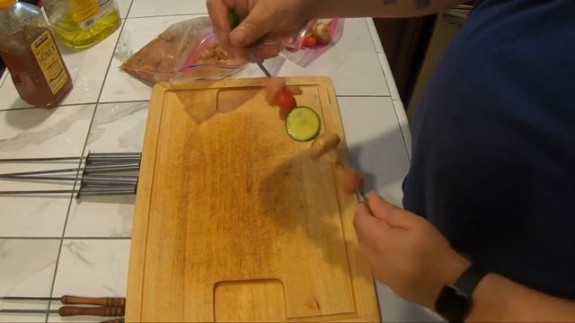How to make Chicken Kebabs on the Weber Kettle Grill