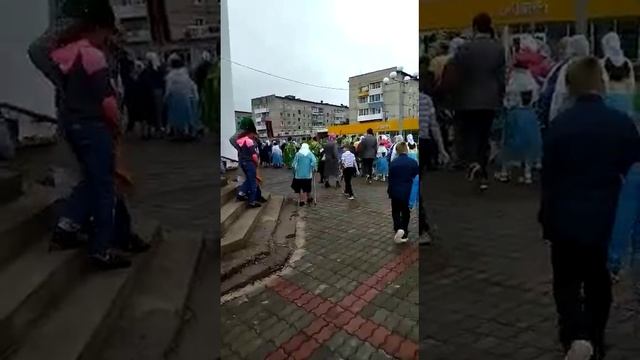 Престольный праздник в храме Святого воина Феодора Ушакова в городе Советская Гавань.