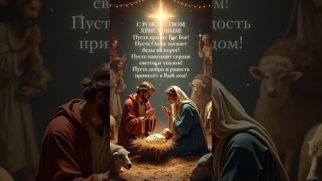 🔴 🕊🙏С Рождеством Христовым! 🙏🏻🙏🏻❤️🌲 #рождество #всемдобра