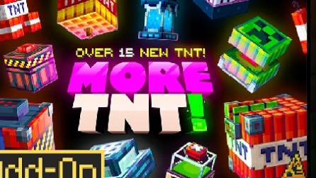 проверяю TNT в Майнкрафт