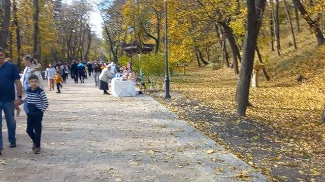 Питьевые галереи Курортного парка г. Ессентуки часть1.