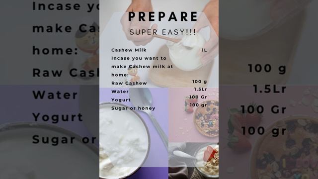How to make a super easy homemade Cashew Yogurt