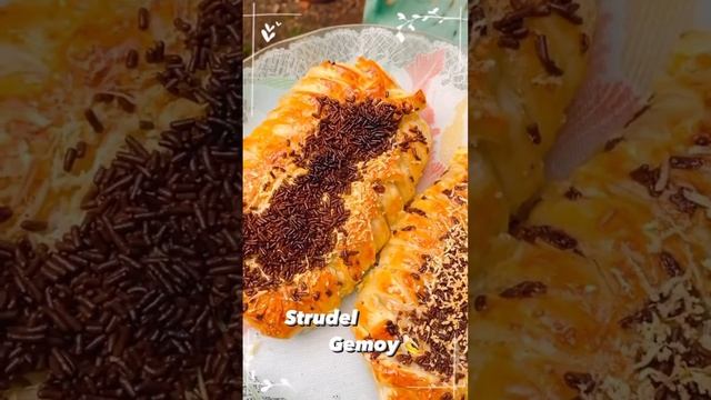 Chocolate Banana strudel 🍌🍫