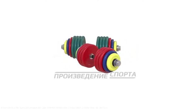 Гантели / Обрезиненные