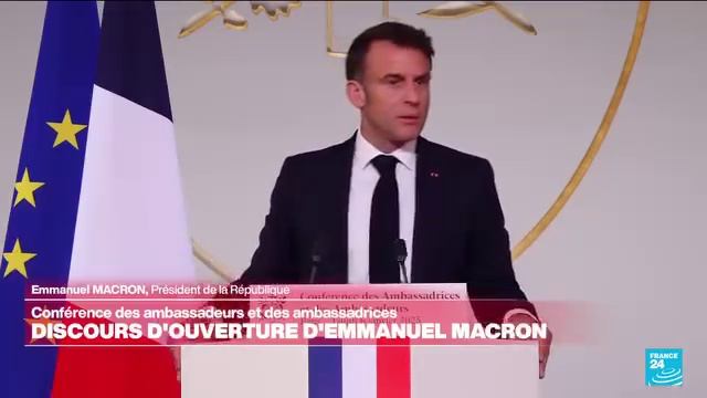 CONFÉRENCE ANNUELLE des AMBASSADEURS de FRANCE à l'ELYSEE