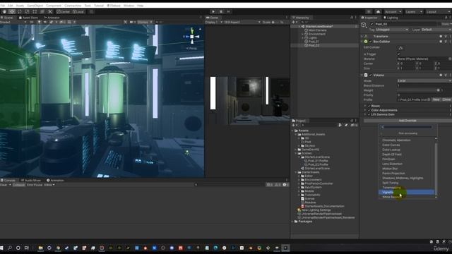 60 -Chellenge Review Create Cool and Warm Post Processing Volumes