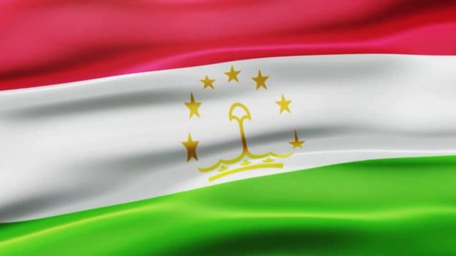 Tajikistan Flag Animated / Флаг Таджикистана Анимированный