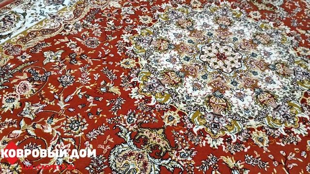 Ковер из бамбука 1,20х1,70 Unique 0IS098 rust MM #коврыкраснодар #home #carpet #интерьер