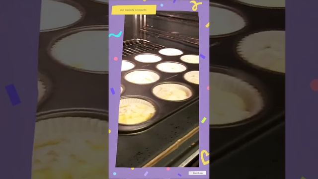 BANANA CUPCAKE #SHORTS