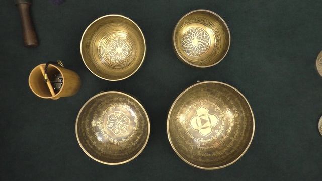 Акустический сет кованых чаш Премиум #24-04