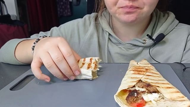 АСМР Еда| Мукбанг Шаурма| Итинг