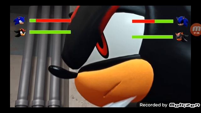 Sonic and Shadow vs Sonic exe and Shadow exe!!!
