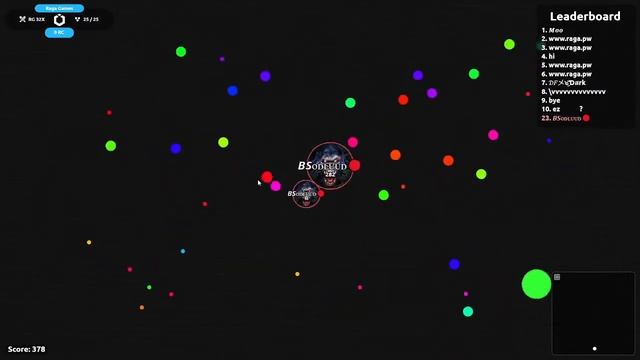 Live-Agar.io Raga Mod