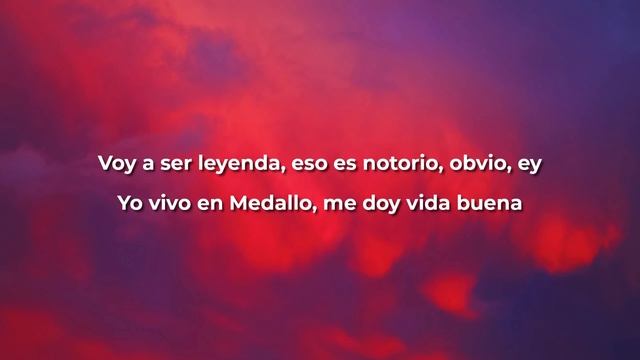 J Balvin - Negro (Letra/Lyric)