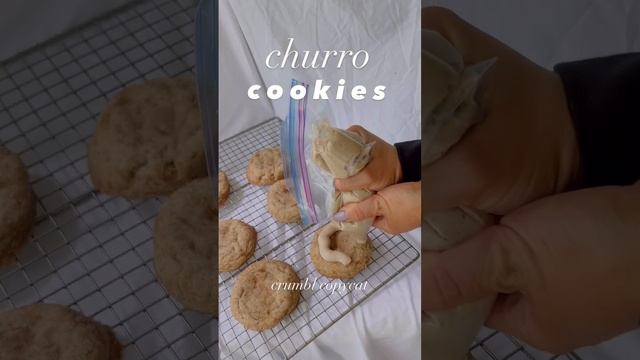 CRUMBL COPYCAT CHURRO COOKIES #shorts