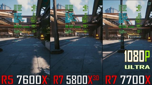 RYZEN 5 7600X (DDR5) vs RYZEN 7 5800X3D (DDR4) vs RYZEN 7 7700X (DDR5) // PC GAMES BENCHMARK TEST ||