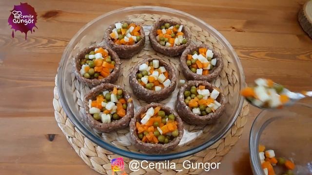 Çanak Köfte Tarifi EFSANE LEZZET Beşamel Soslu Garnitürlü Tam Kıvam/Kıymalı Yemekler/Yemek Tarifler