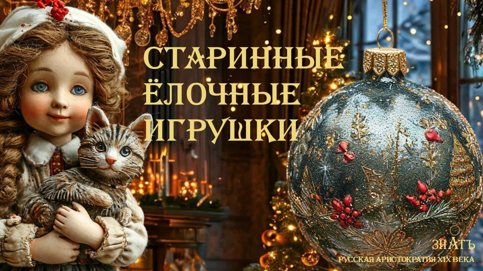 СТАРИННЫЕ ЁЛОЧНЫЕ ИГРУШКИ