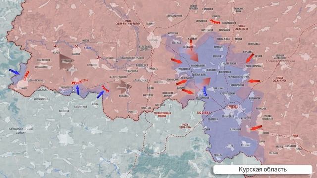 Курское направление на 7 января наступление