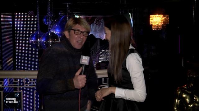 Надежда Хомич у Степана Меньщикова на открытии агенства Мы Счастливы