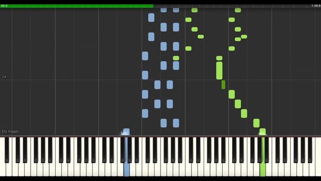 Oregano - Chilly Gonzales (Synthesia Tutorial)