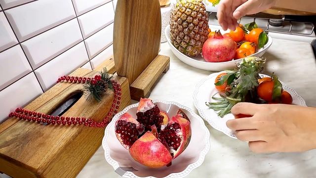 ИДЕИ ДЛЯ НОВОГОДНЕГО СТОЛА 🎄🎇🍊