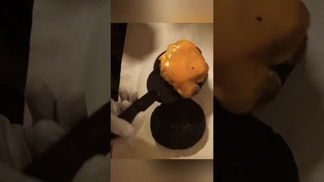 Black Angus Burger but The Magic Bomb💣 🍔 #Shorts