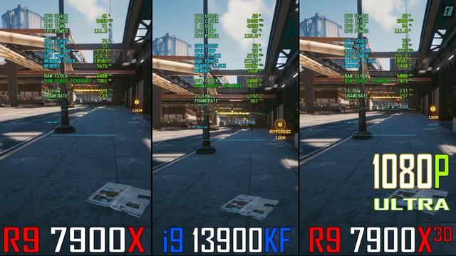 RYZEN 9 7900X vs INTEL i9 13900KF vs RYZEN 9 7900X3D || PC GAMES BENCHMARK TEST ||