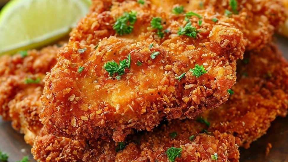 Хрустящая курица в панировке 🐤