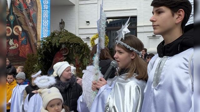 Рождественский утренник в Свято-Сергиевском храме города Краснодара 7.01.25