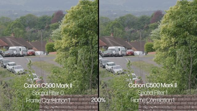 Reduce DIGITAL NOISE on the C500 Mark II - AMAZING Low Light Performance!