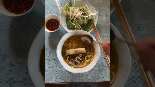 Bun bo Spicy Beef Soup Saigon Love #food #saigon #shortsviral #noodle #shortsvideo #shortvideos