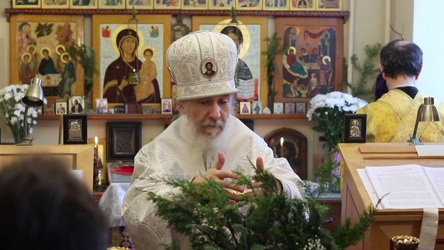 Проповедь епископа Амвросия (Тимрота) на праздник Рождества Христова, 7 января 2025 года